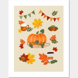 Fall essentials Posters and Art